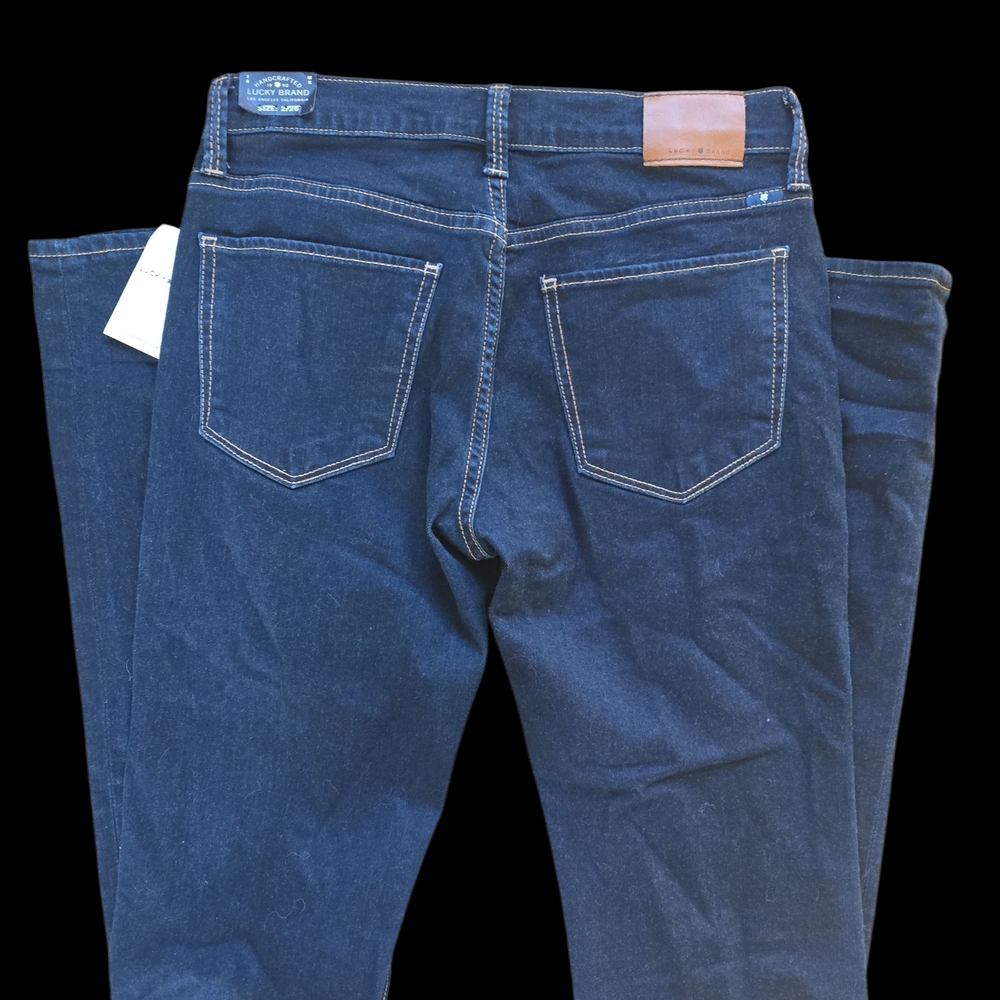 Lucky Brand Women's Dark Blue Skinny Jeans - Picture 3 of 11